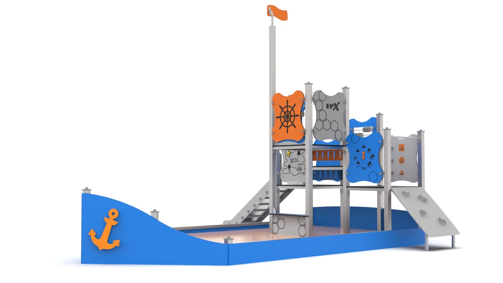 EPX-PSK-011 Sandkasten Schiff