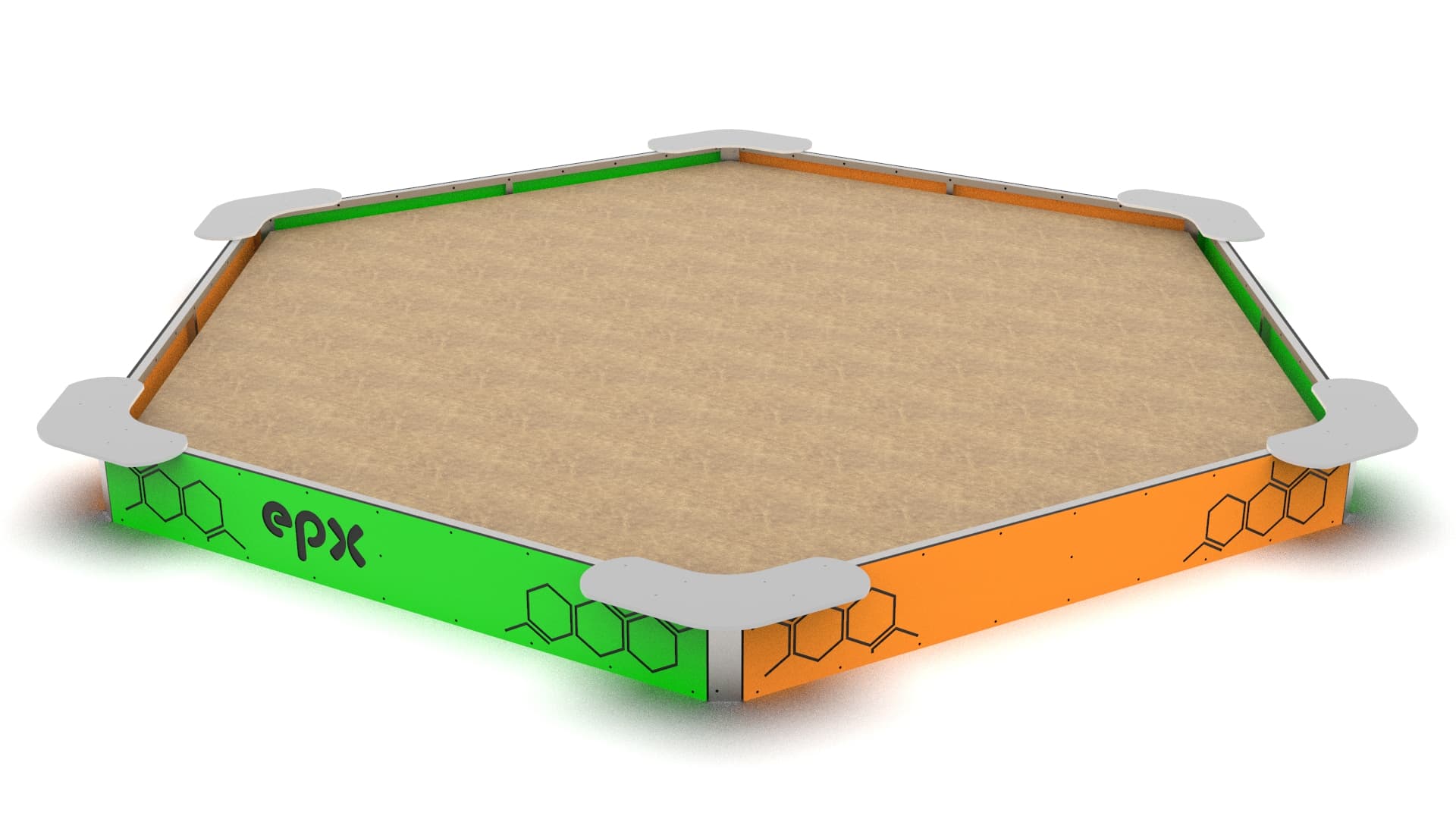 EPX-PSK-023 Sechseckiger Sandkasten