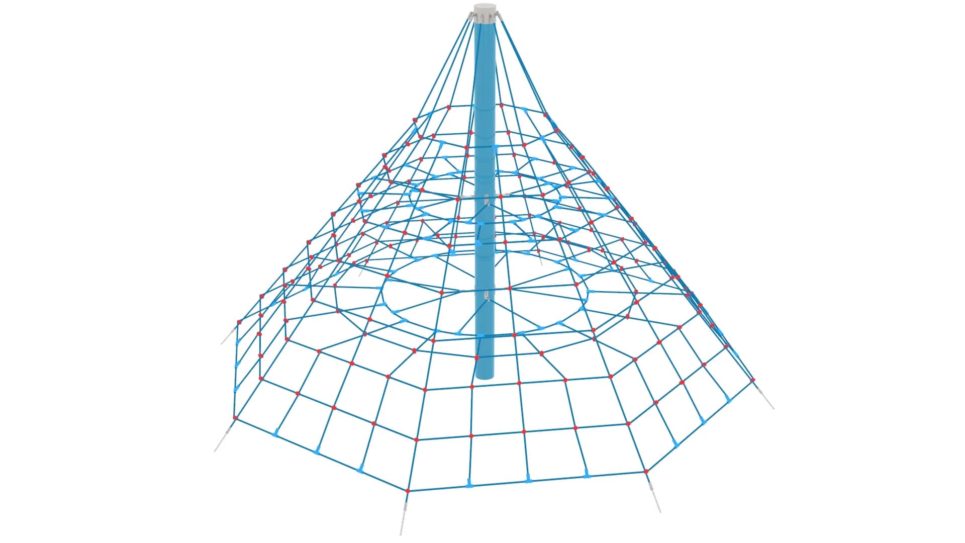 EPX-UL-009 Seilpyramide 4 m