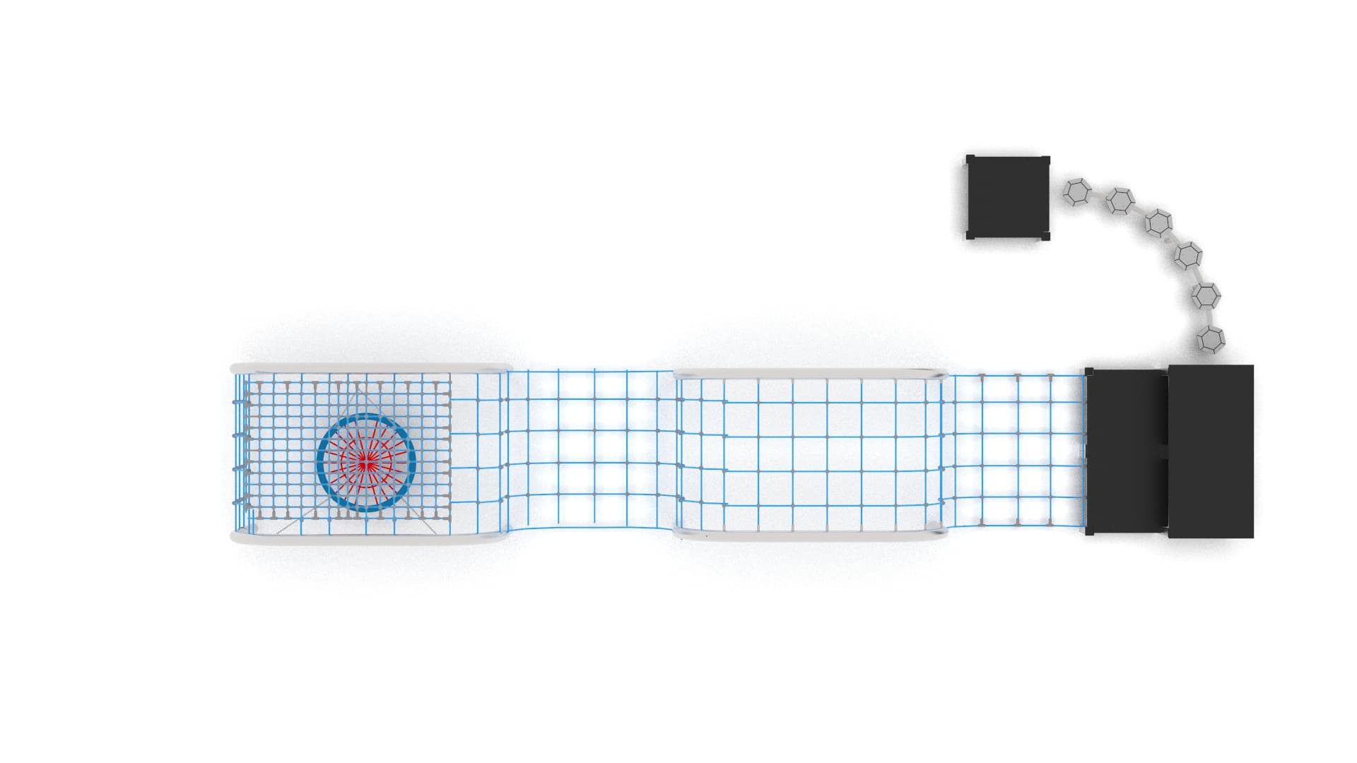 EPX-UL-044 Seilgerät – Gleichgewichtszone